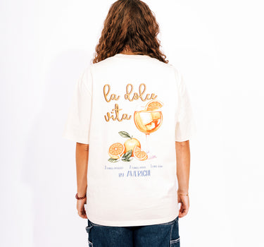 Le Dolce Vita Creme T-shirt